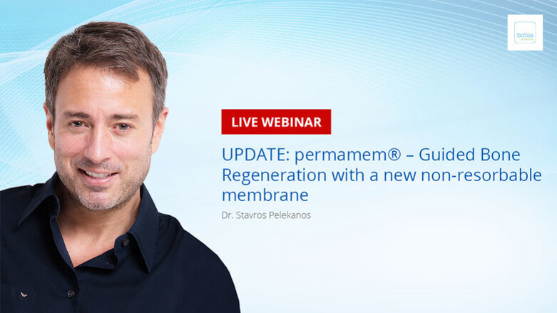 Update: Безплатен уебинар за GBR с нова нерезорбируема мембрана