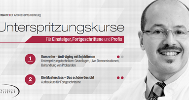 Kursreihe „Unterspritzungstechniken“ 2016 in Wien