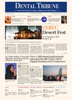 DT Middle East and Africa No. 4, 2014