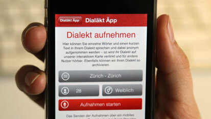 Dialäkt Äpp verrät woher wir kommen Dialäkt Äpp verrät woher wir kommen