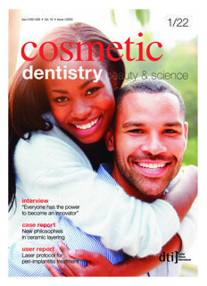 cosmetic dentistry No. 1, 2022 cosmetic dentistry No. 1, 2022