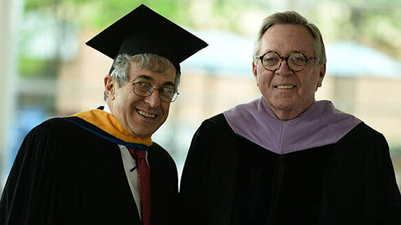 Stanley Bergman delivers commencement address at Stony Brook School of Dental Medicine
