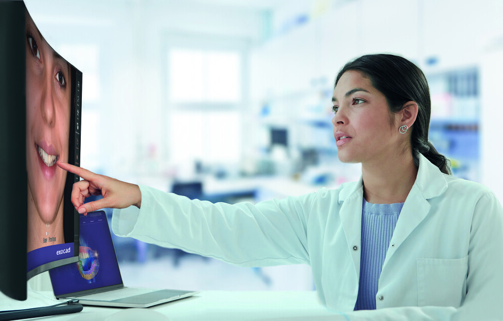 DentalCAD combines productivity and flexibility, enabling the design of high-quality dental restorations. 