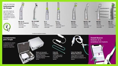 Instrumental de alta calidad para Cirugía e Implantología Oral