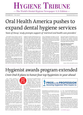 Hygiene Tribune U.S. No. 8, 2013