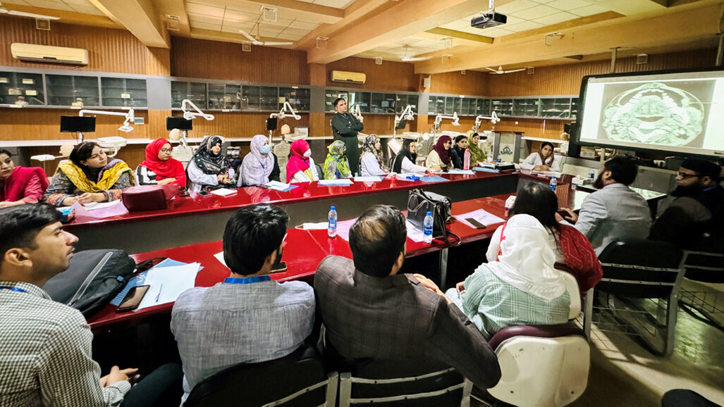 LUMHS workshop on head, neck radiology in maxillofacial surgery