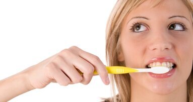 Erosion durch Putzen