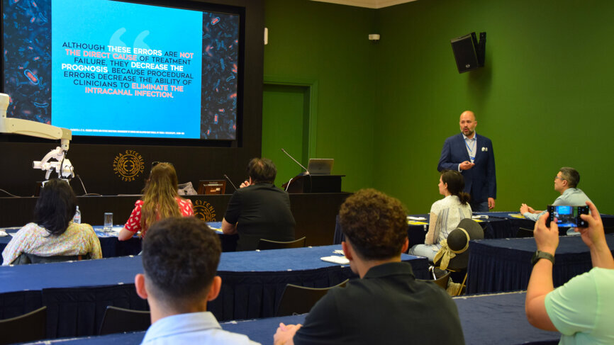 Dr Hugo Sousa Dias led a hands-on course focused on managing narrow and curved canals, including S-shaped ones, using the martensitic file system to ensure safe and effective outcomes.