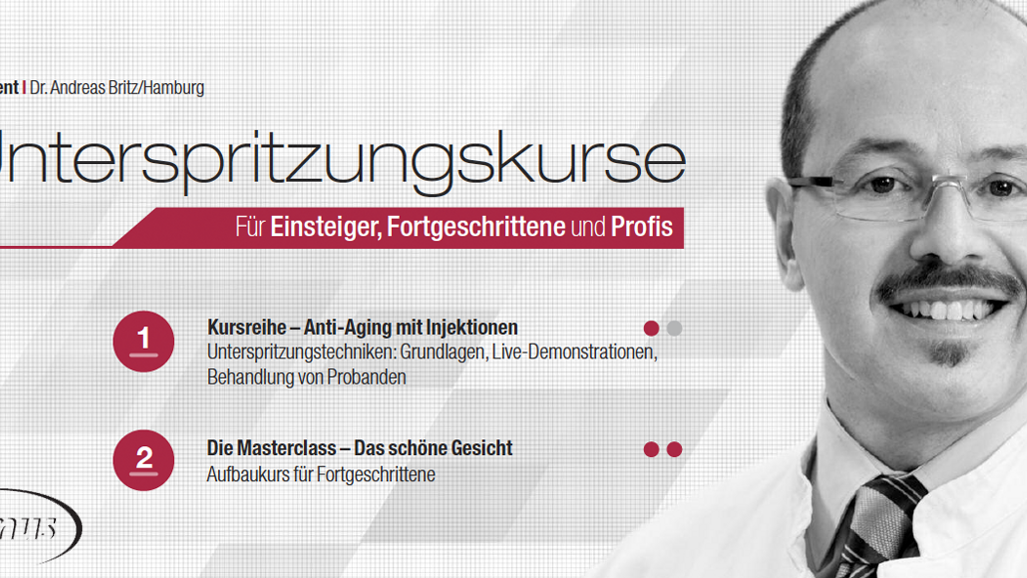 Kursreihe „Unterspritzungstechniken“ 2016 in Wien