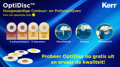 OptiDisc TM afwerkings- en polijstschijfjes gratis uitproberen!