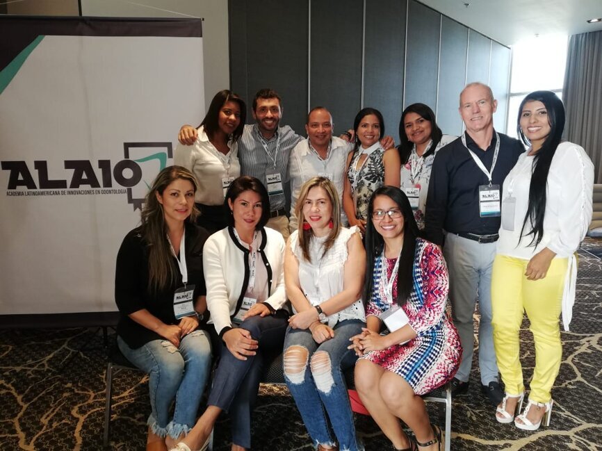 Participants in the ALAIO diploma course in Santa Marta in Colombia.