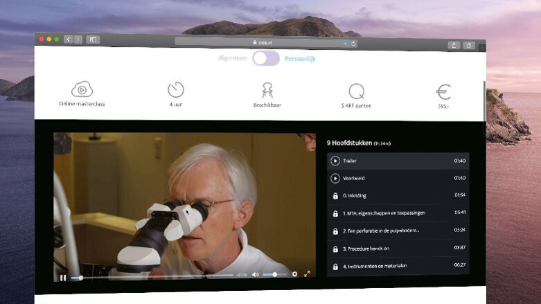 Educatie van het CIDE nu online te volgen vanuit eigen praktijk