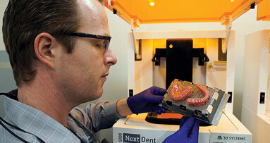 Prosthodontist achieves same-day  dentures with NextDent 5100