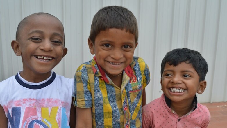 Los niños con labio leporino y paladar hendido que recuperan la sonrisa