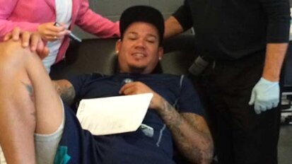 Seattle Mariners step up to the plate for oral cancer screenings Seattle Mariners step up to the plate for oral cancer screenings