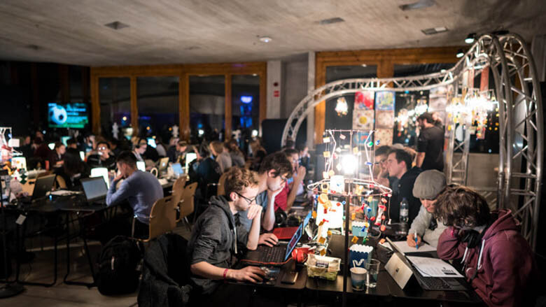 Over the 48-hour period of the competition, some hackers did not bother with sleep.