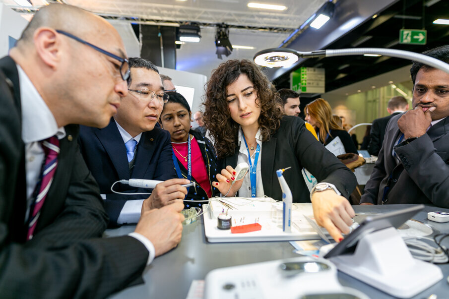 Over 14,000 demonstrations took place on the Dentsply Sirona stand at IDS 2019