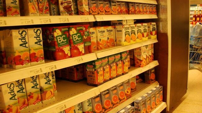 Calcium in vruchtensappen leidt niet tot demineralisatie