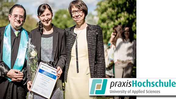 CP GABA prämiert beste Bachelorarbeiten 2015 an der praxisHochschule