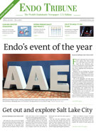 Endo Tribune U.S. No. 1, 2026, AAE Salt Lake City, April 15–18, 2026