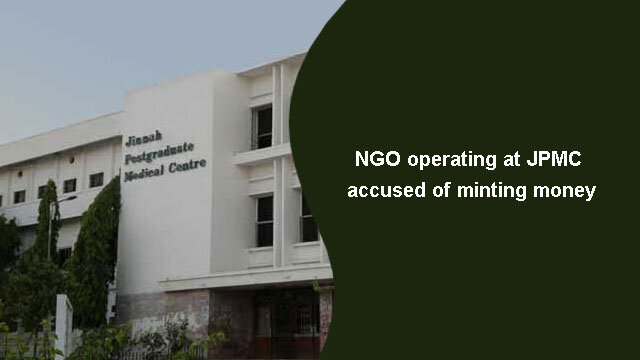 NGO operating at JPMC accused of minting money