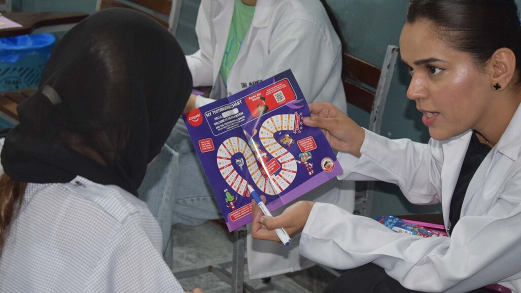 IADSR conducts dental awareness, checkup camp at Allied School Lahore