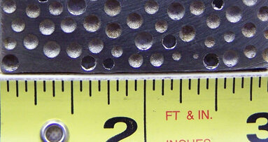 Metal foam takes stress off dental implants