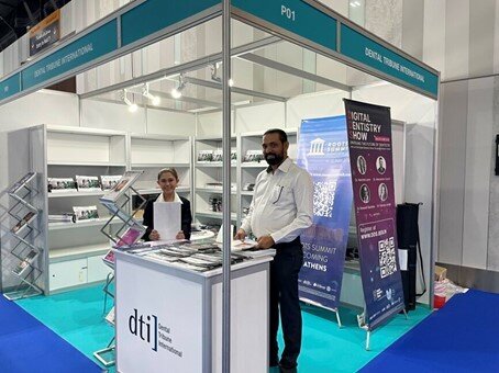 Dental Tribune International présente son vaste portefeuille à Dubaï. (Image : Dental Tribune International)
