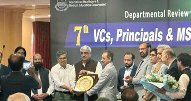 Send-off ceremony held for Prof Waheed-ul-Hamid