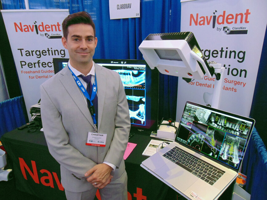 Christian Pusateri of ClaroNav. (Photo: Fred Michmershuizen/DTA)