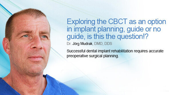 Безплатен уебинар за употребата на конично-лъчева компютърна томография при имплантно планиране