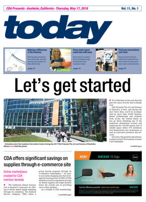 today CDA Anaheim May 17, 2018 today CDA Anaheim May 17, 2018