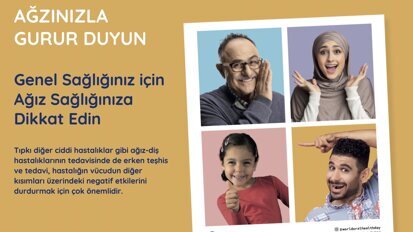 20 Mart Dünya Ağız Sağlığı Günü için Buruk Kutlama