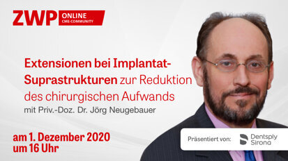 Web-Tutorial: Extensionen bei Implantat-Suprastrukturen Web-Tutorial: Extensionen bei Implantat-Suprastrukturen