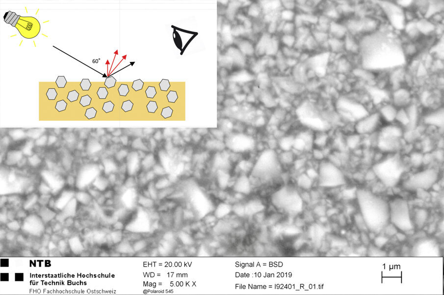 Fig. 2: Incidence of light on the human eye