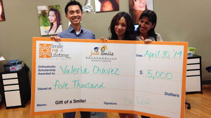 Dr. Leo offers gift of a smile Dr. Leo offers gift of a smile