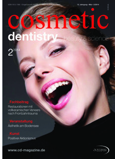 cosmetic dentistry Germany No. 2, 2014 cosmetic dentistry Germany No. 2, 2014
