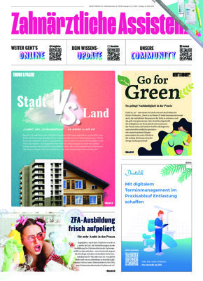 Zahnärztliche Assistenz No. 1, 2022