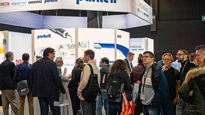 Parkell booth (Photograph: Tom Carvalho, DTI)