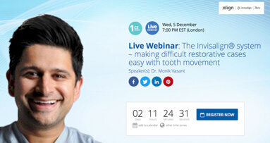 Free webinar to focus on making difficult restorative cases simpler