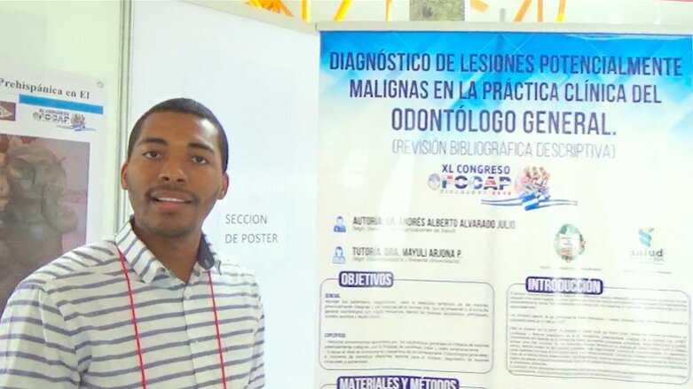 Un odontólogo panameño gana el concurso de pósters de FOCAP