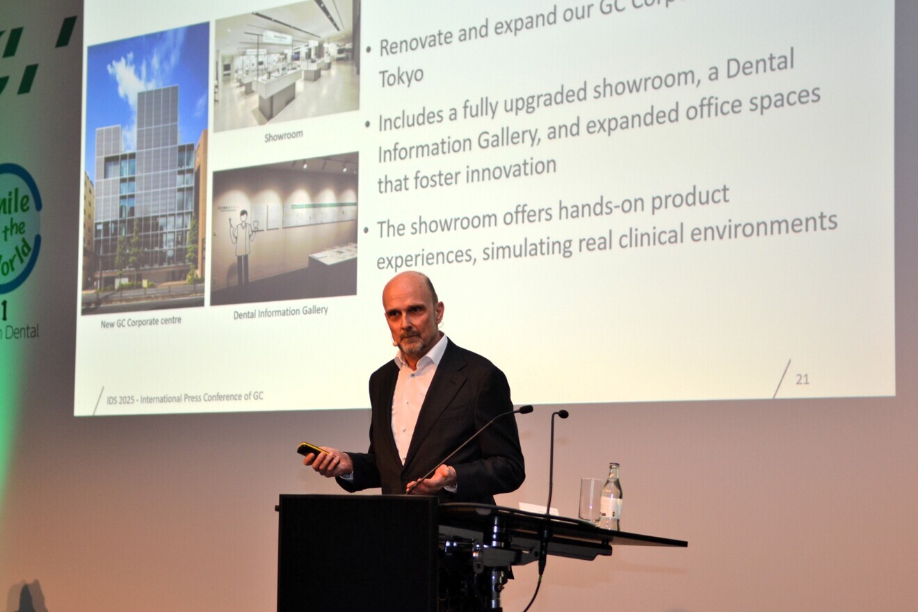 Dr Per Falk took over as CEO of GC in October last year. 