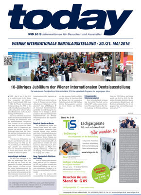 today Wiener Internationale Dentalausstellung 2016 today Wiener Internationale Dentalausstellung 2016