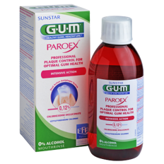 GUM® Paroex® Intensive Action Mouthrinse 0.12%