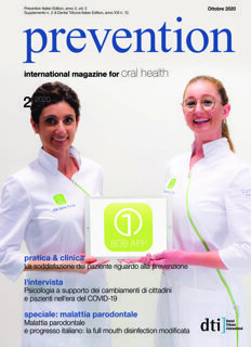 prevention Italy No. 2, 2020 prevention Italy No. 2, 2020