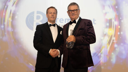 Professor Paul Tipton won a significant Lifetime Achievement Award in Dentistry