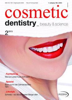 cosmetic dentistry Germany No. 2, 2013 cosmetic dentistry Germany No. 2, 2013