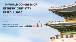 14th World Congress of Esthetic Dentistry in Seoul 2026