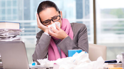 Trotz Krankheit zur Arbeit: Muss das wirklich sein?