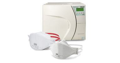 Decontamination solutions for compatible N95 flat-fold style respirators